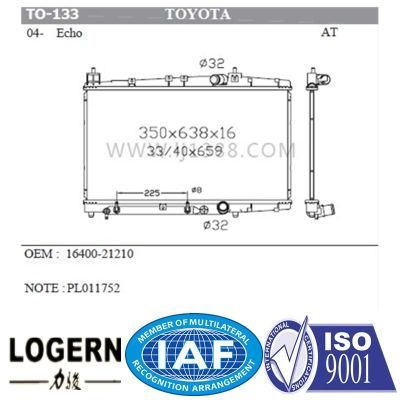 Automotive Engine Radiator for Toyota 04- Echo/at