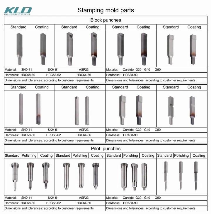 Precision Parts Metal Stamping Mold EDM Parts