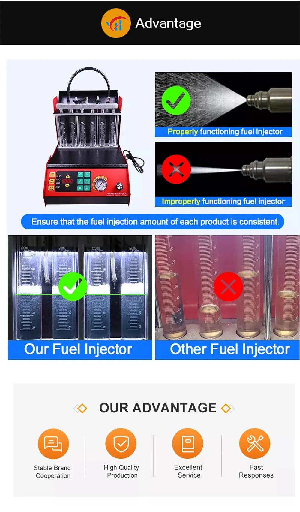 Sinotruk Engine Parts Fuel Injector Assembly 0445110250