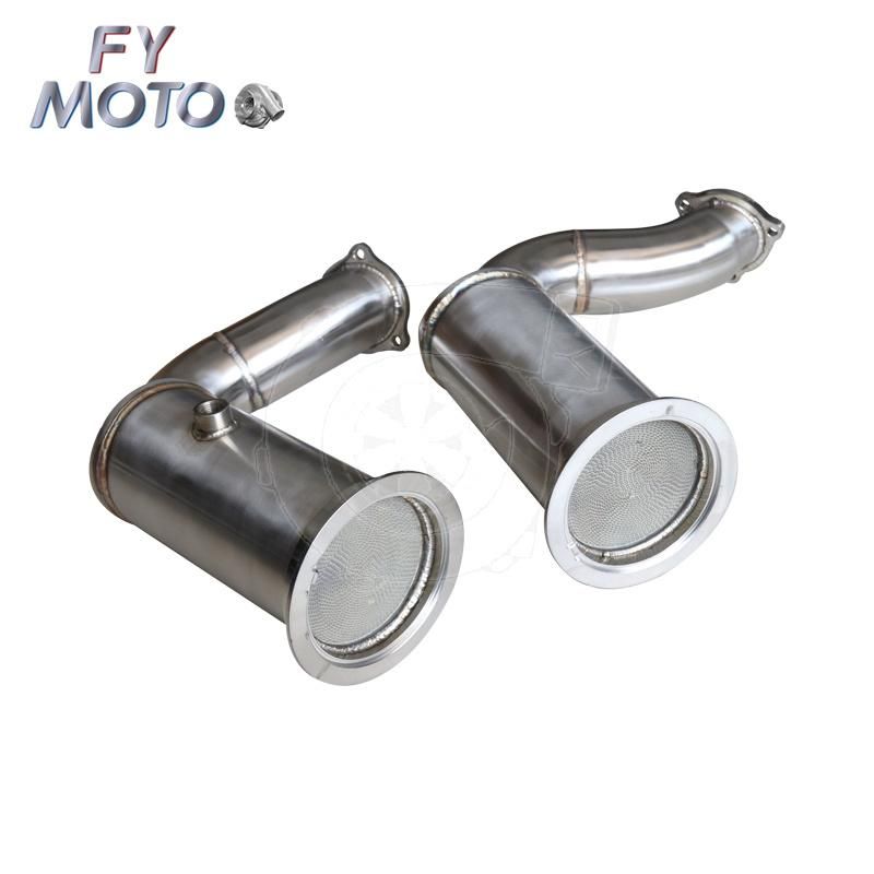 China Manufacture Cayenne 2018 Quality Assured with Cat Exhaust Downpipe