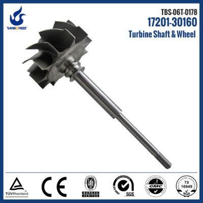 Turbo Turbine Shaft for Toyota Hilux CT16V 1KD 17201-30100 17201-30160