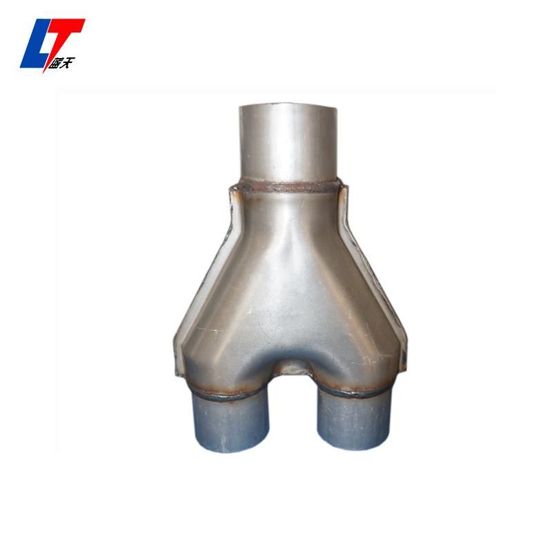 Hot Sale Auto Part Stainless Steel 409 X-Pipe Welding Exhaust Tip Pipe