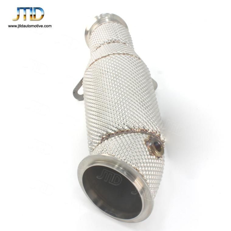 China Manufacturer Exhaust Downpipe with Heat Shield for BMW M235 N55