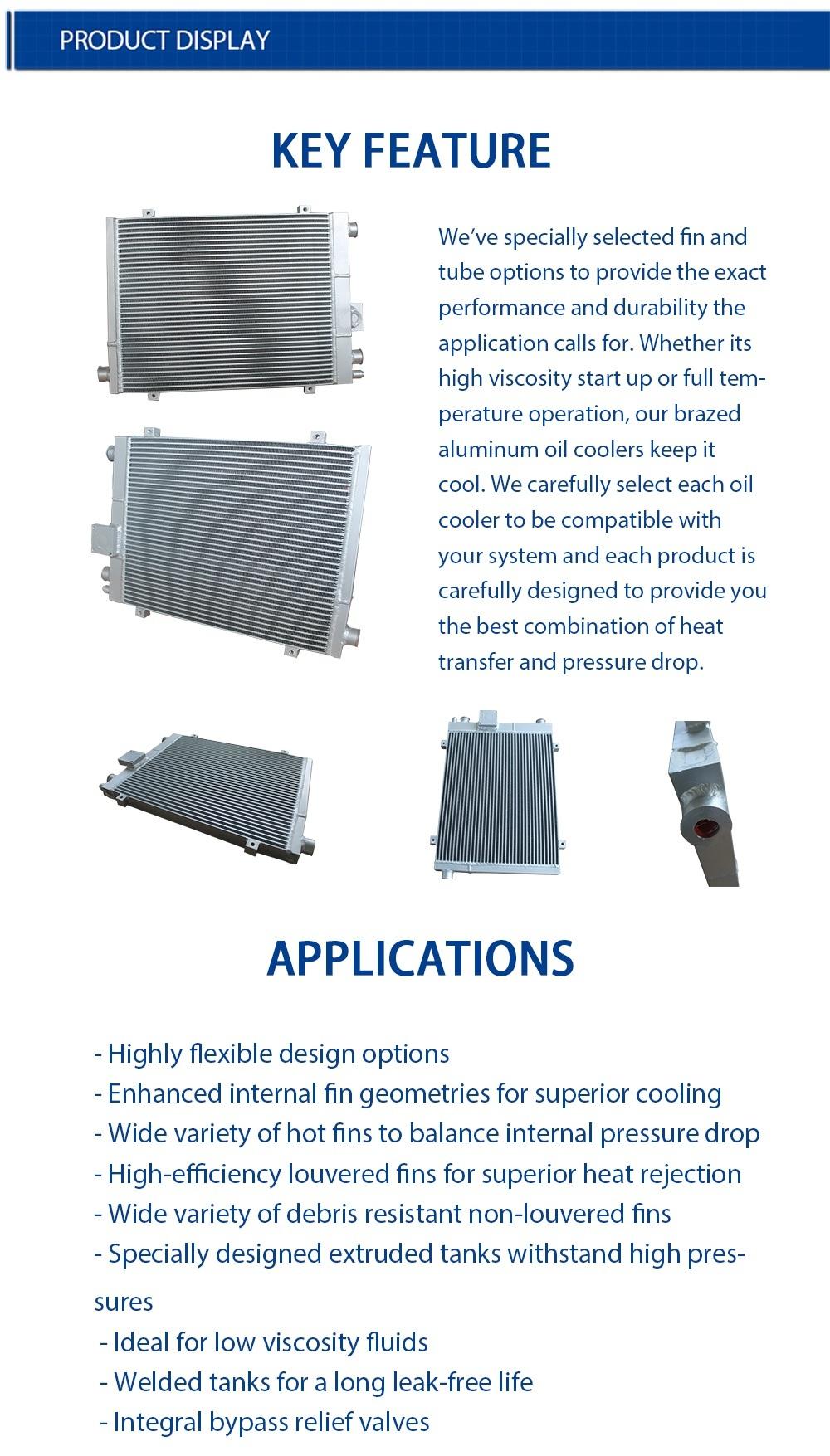 Air Compressor Oil Cooler Air Coolers for B3801