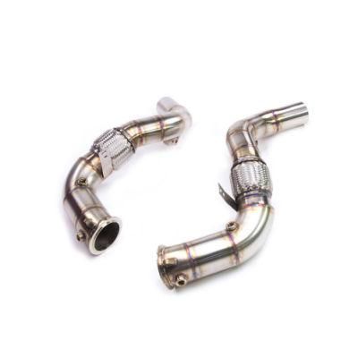 Exhaust Downpipe for BMW F85 X5m X6m F86