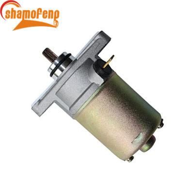 10 Teeth Electric Starter Motor for Gy6 50cc Scooter Moped Parts