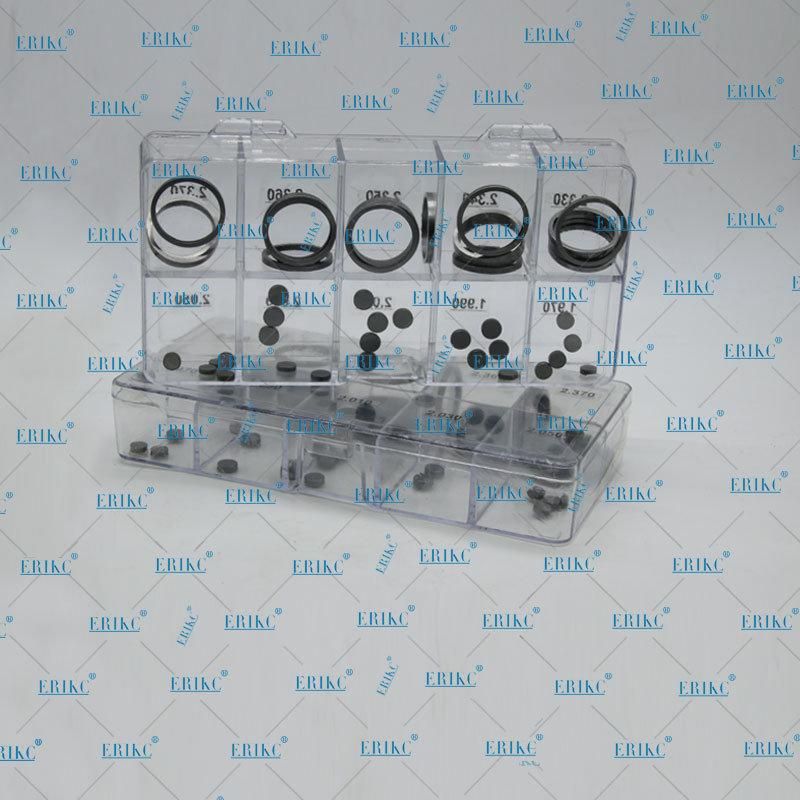 50PCS 320d Common Rail Fuel Diesel Injector Assembly Solenoid Valve Assy Adjusting Washers Shims Gap Gasket Set