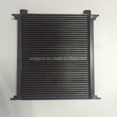 High Performance 40 Row Engine Transmission Oil Cooler with An12 Female Fitting