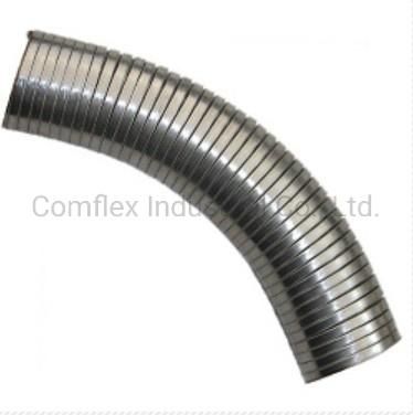 SS304 Interlock Flexibe Metal Hose, Engine Exhaust Pipe^