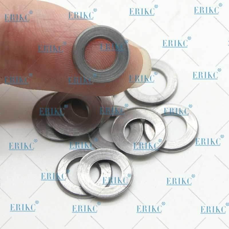 Erikc F00vc17003 Cr Diesel Fuel Injector Pressure Tube Fitting Washer E1021080 Oil Inlet Washer for 0445110/120 Series Injector