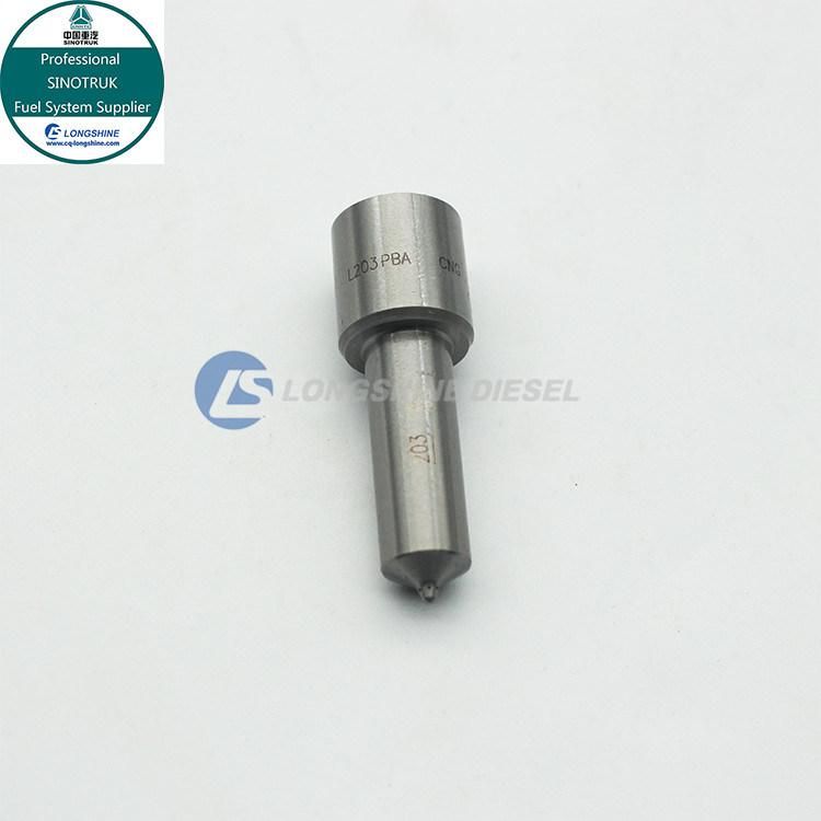 Sinotruk Diesel Fuel Injector Nozzle L203pba for Wd615 Yc6108 Yc6112