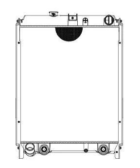 HD Truck Radiator for Hino OEM: S160906840, 1400e0070