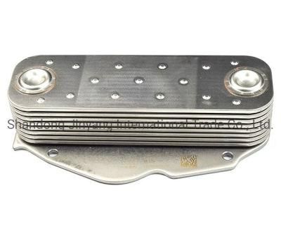 Sinotruk Weichai Spare Parts HOWO Shacman Dump Truck Engine Parts Factory Price Oil Cooler Core with Vg1500010334