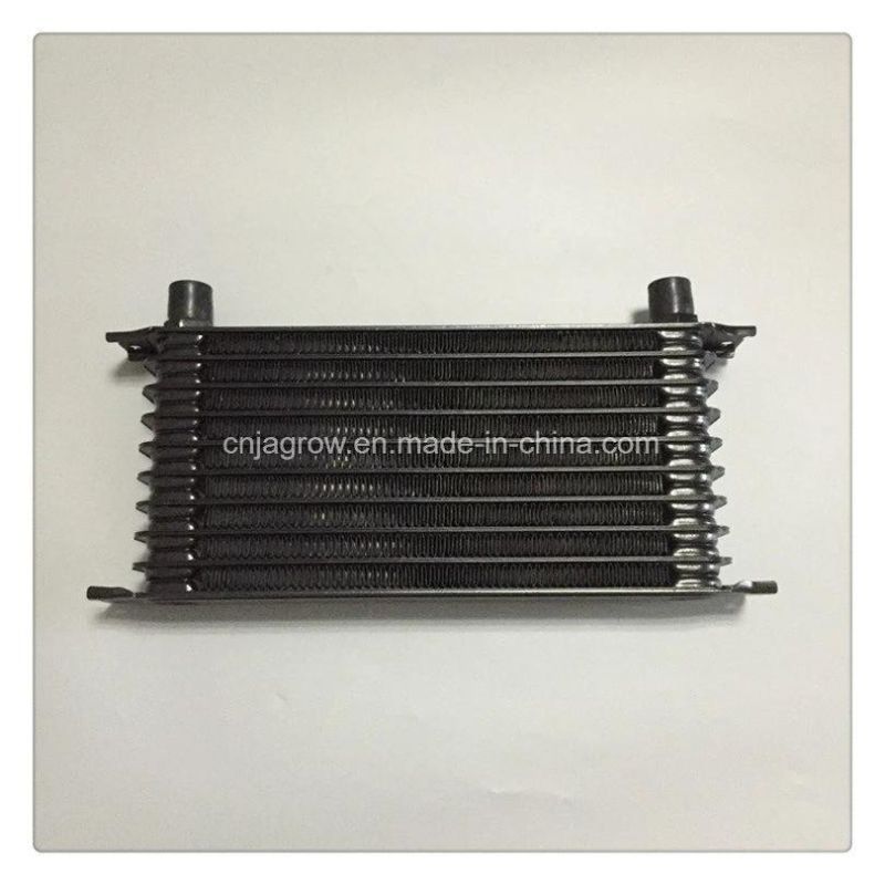 Aluminum Trust Greddy Type Oil Cooler 10row with An10 Thread