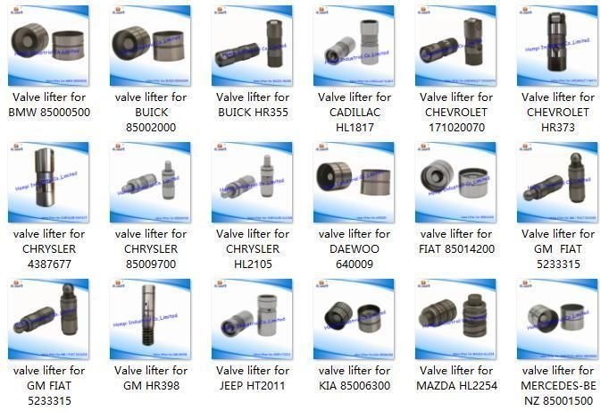 Engine Parts Valve Lifte/Valve Tappet for Mazda Fprd KIA Kl01-12-101b Jfy1-12-100 Ok24712101 Kl01-12-101b Aj0312100 Kl31-12-101 12891-86521 RF01-12-431A