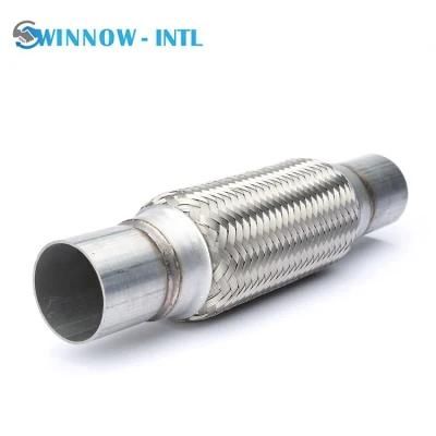 Exhaust Flexible Pipe with Inner Braid and Nipple Manufacturer