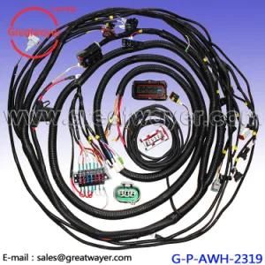 Customize Fues Box Engine Wiring Harness Garbage Cleaning Vehicle