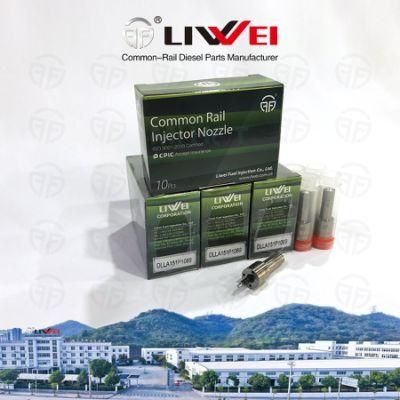 Liwei Brand Nozzle Dlla 152p 1072 Dlla 152p1072 for Common Rail Diesel Injector 095000-543# / 610# / 83408-98106693-2