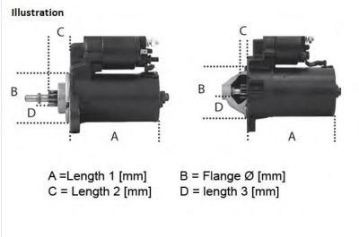 Engine Starter Motor for BMW 128 1235 325 330 335 525 528 535 2006-2011