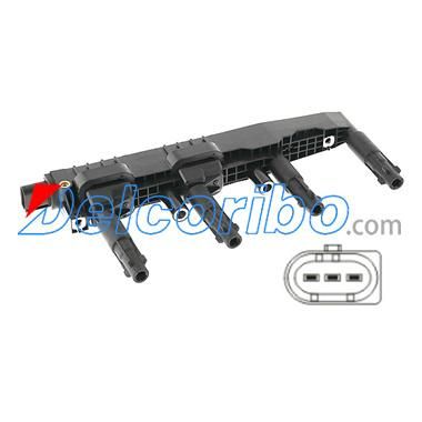 Ignition Coil 0001500780, 0001501380 for Mercedes-Benz