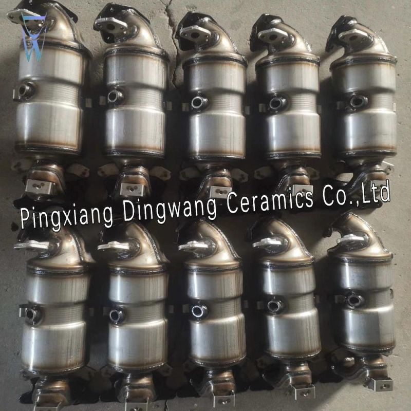 Stainless Steel Catalytic Converter for Toyota 2700 Without Leak Welding
