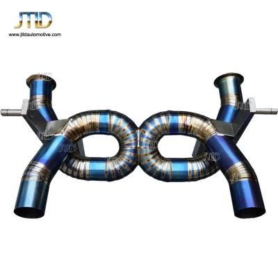 High Performance Titanium Race Cat Back Exhaust System for Lamborghini Aventador Svj