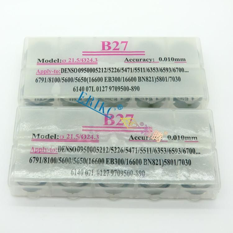 Erikc Auto Engine Common Rail Diesel Denso B27 Shim, Calibration Shim for Denso and Injector Adjusting Shim 400 Pieces