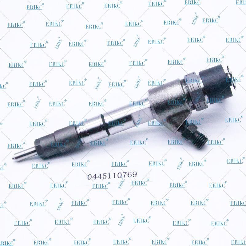 Erikc 0445110769 Bosch Diesel Common Rail Injector 0445 110 769 Auto Engine Parts Fuel Injector 0 445 110 769