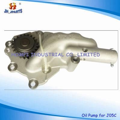 Excavator Parts Oil Pump for Hino J05c 15110-2050 J05e/J08c/J08e/J07c/H07