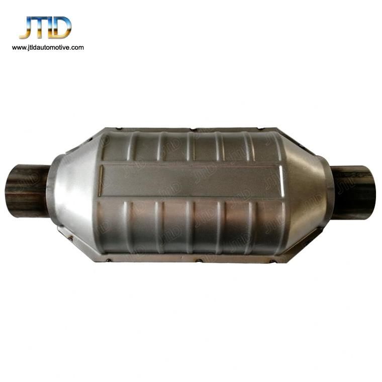 Hot Sale 2 Inch Inlet High Flow Catalytic Converter Oval Catalytic Converter