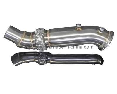 Auto Racing 304 Stainless Steel Exhaust Downpipe for Toyota Supra A90 B58