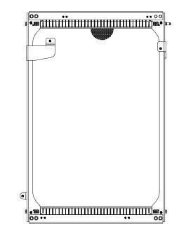 High Quality Competitive Price Truck Radiator for Man UL 313/353 96~ OEM: 81061016487