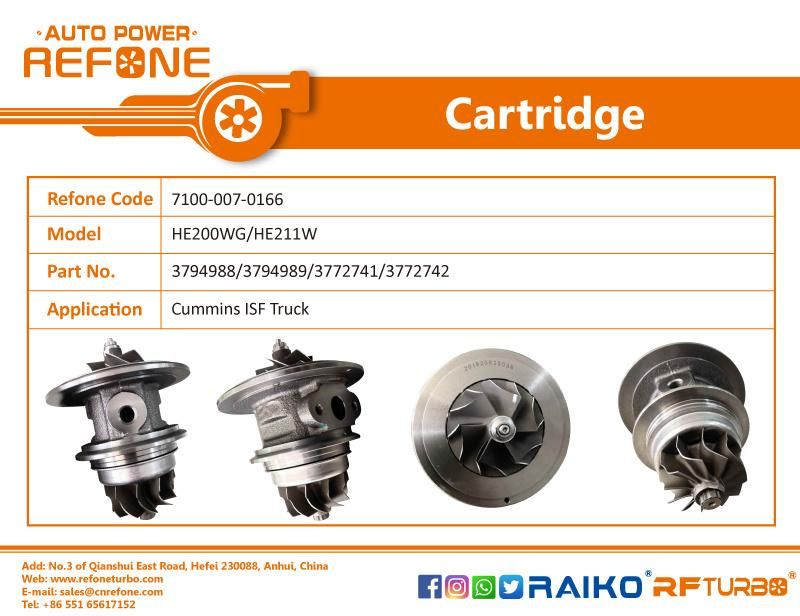 Turbocharger Hx35W Turbo 3597911 3597912 4090050 for Cummins 6bt