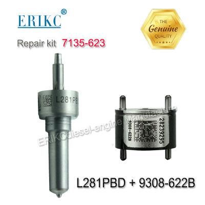 Delphi Repair Kir 7135-623 (L281PBD + 9308-621C) Cr Diesel Fuel Injector Valve Big Repair Kit for Ejbr05501d