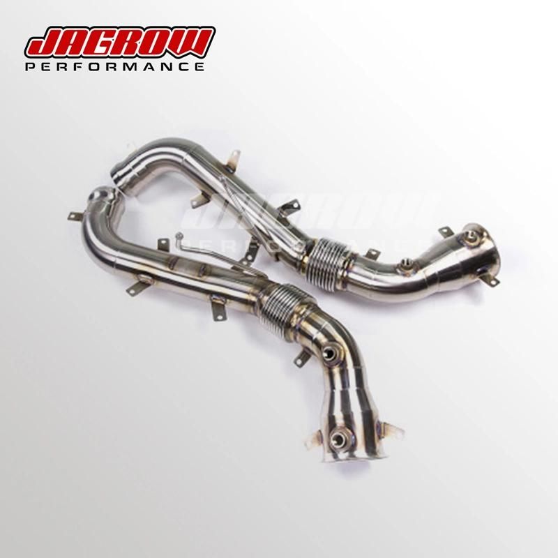 304 Stainless Steel High Performance Exhaust Downpipe for Mclaren 570s 600lt 570gt 540c