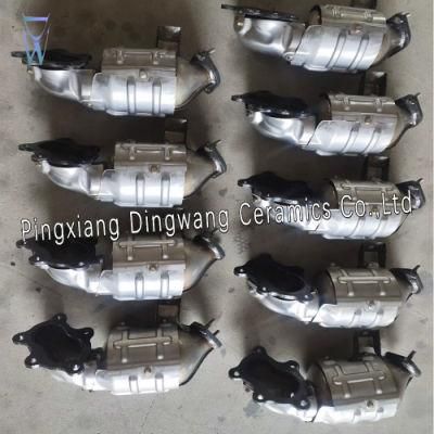 Auto Exhaust System Catalytic Converter Ceramic Catalyst
