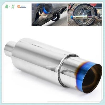 Best Services for Stainless Steel Exhaust Mufflers for Hks with Inlet 2.5&quot; Outlet 4&quot; with Titanium Color