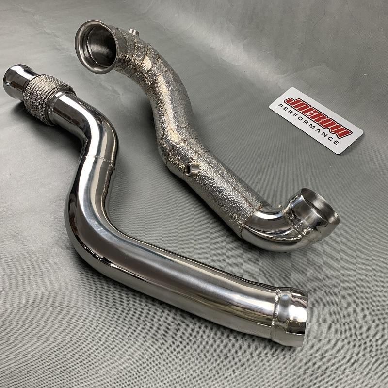 Exhaust Downpipe for Benz A45 Amg Cla45 14-16 with Heat Insulation