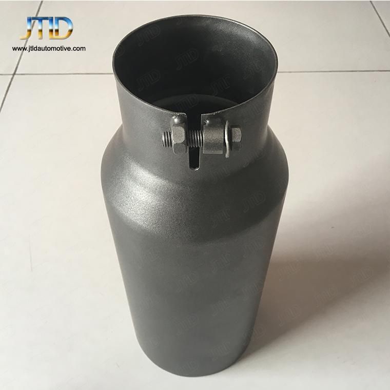 4" Inlet Exhaust Tip Black Coated Exhaust Tip Truck Exhaust Tip