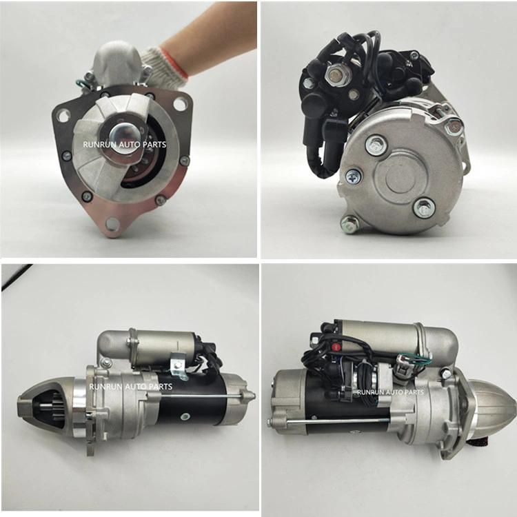 Starter Motor for Komatsu S6d105 0-23000-1231 24V 6.0kw 13t