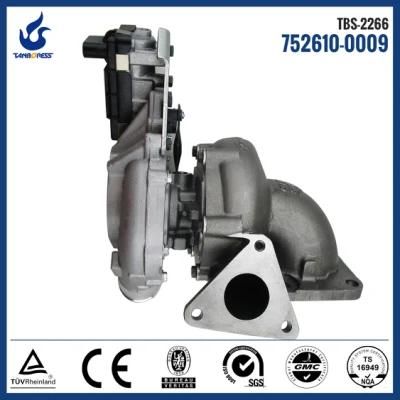 Ford Land-Rover GTA2052V GTA2052VK DuraTorq Duratorq TDCi Euro-4 Puma 752610-0009 turbocharger