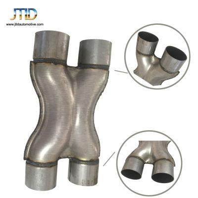 Good Price Universal 409 Stainless Steel Crossover Exhaust X Y Pipe