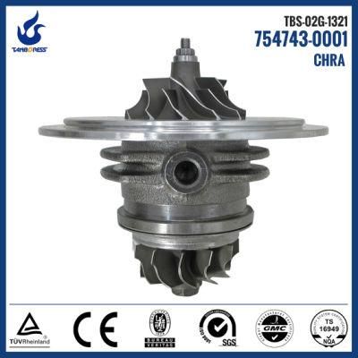 Turbocharger cartridge for Ford Ranger 2004 NGD3.0 NGD 3.0L TDI 162 HP 754743-0001 turbo