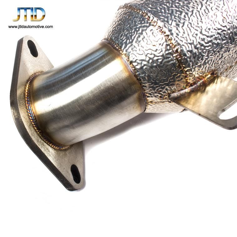 304 Ss Heatshield Exhaust Downpipe with Cat for Cadillac ATS