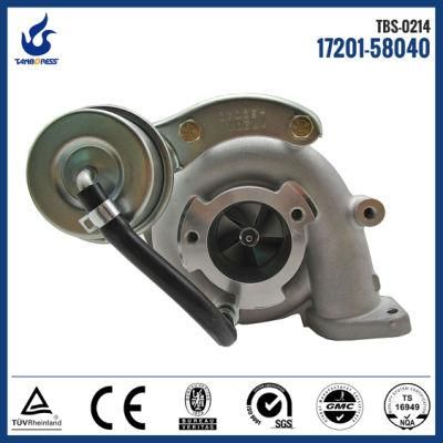 Toyota Hiace Mega Cruiser 4.1 L Turbocharger CT12B turbo 17201-58040 1720158040