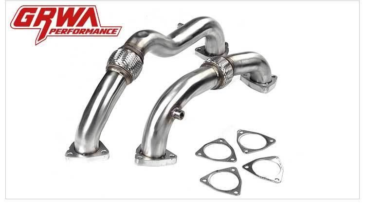 Stainless Steel Exhaust Header for 2008-2010 Ford 6.4L Powerstroke Diesel