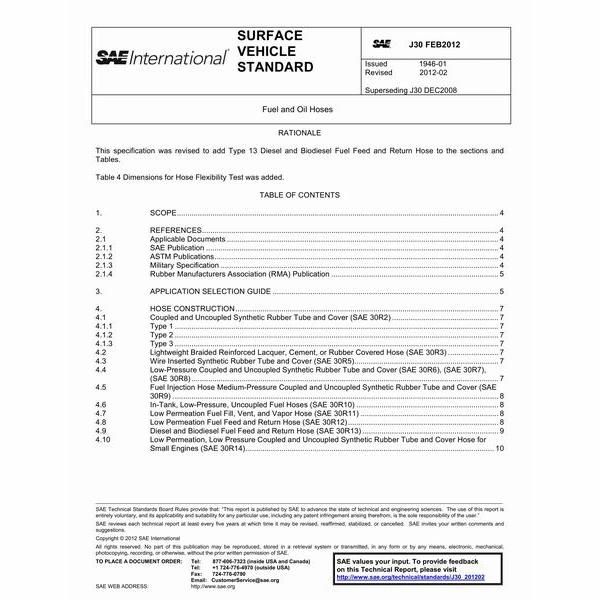 SAE 30r10 1/8 Inch Submersible Fuel Hose in Tank