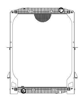 High Quality Competitive Price Truck Radiator for Iveco Eurostar 92~95 OEM: 500326345, 61971A