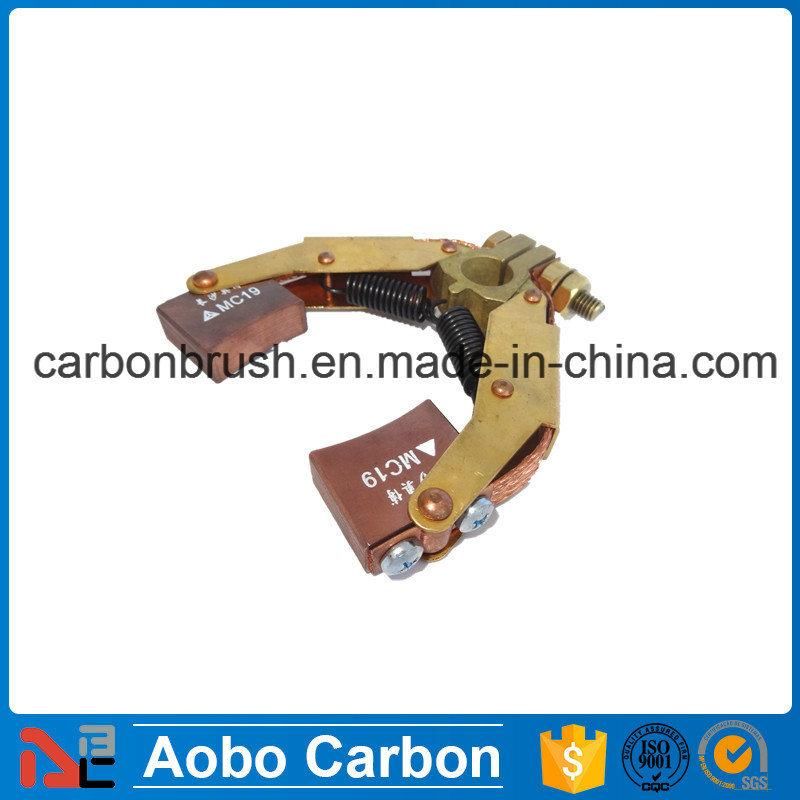 MC19 Copper Carbon Brush Holder and Carbon Brush for Cement Plant