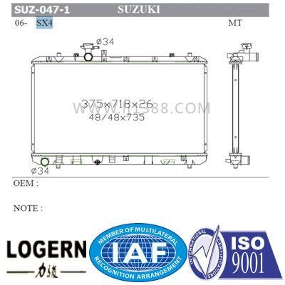 Automobile Part Suzuki Auto Radiator for Sx4&prime;06-Mt